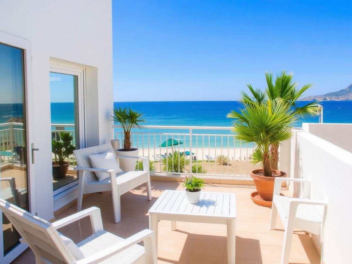 Ref. 1063, Playa de Palma, Ferienwohnung direkt am Meer